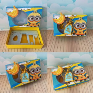 Mini Confeiteiro Minions - Arquivo Digital