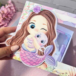 Mini Confeiteiro Páscoa Sereia Cute - Arquivo Digital