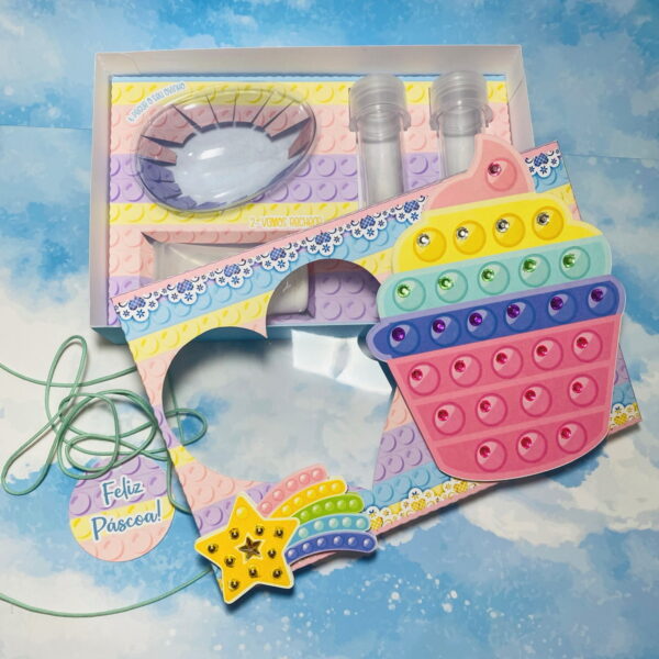 Mini Confeiteiro Pop It Menina