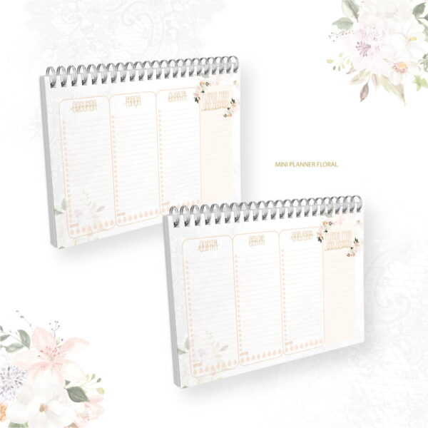 Mini Planner A6 - Mamãe / Vovó Floral