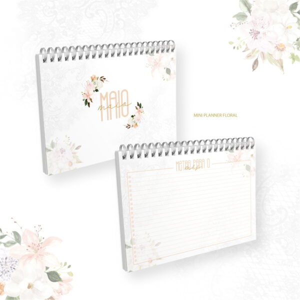 Mini Planner A6 - Mamãe / Vovó Floral