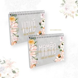 Mini Planner A6 - Mamãe / Vovó Floral