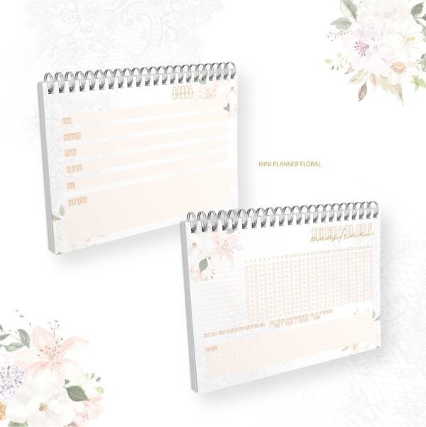 Mini Planner A6 - Mamãe / Vovó Floral