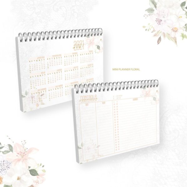 Mini Planner A6 - Mamãe / Vovó Floral