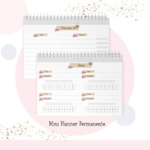Mini Planner A6 Permanente Professora