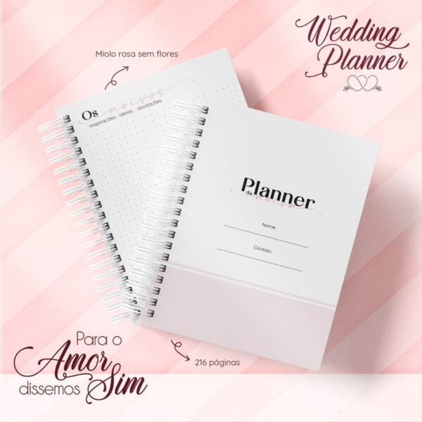 Miolo Planner da Noiva