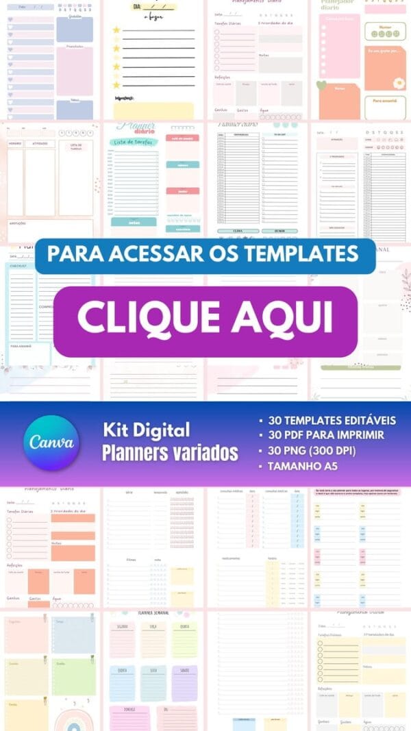 Miolos Planners Variados Canva