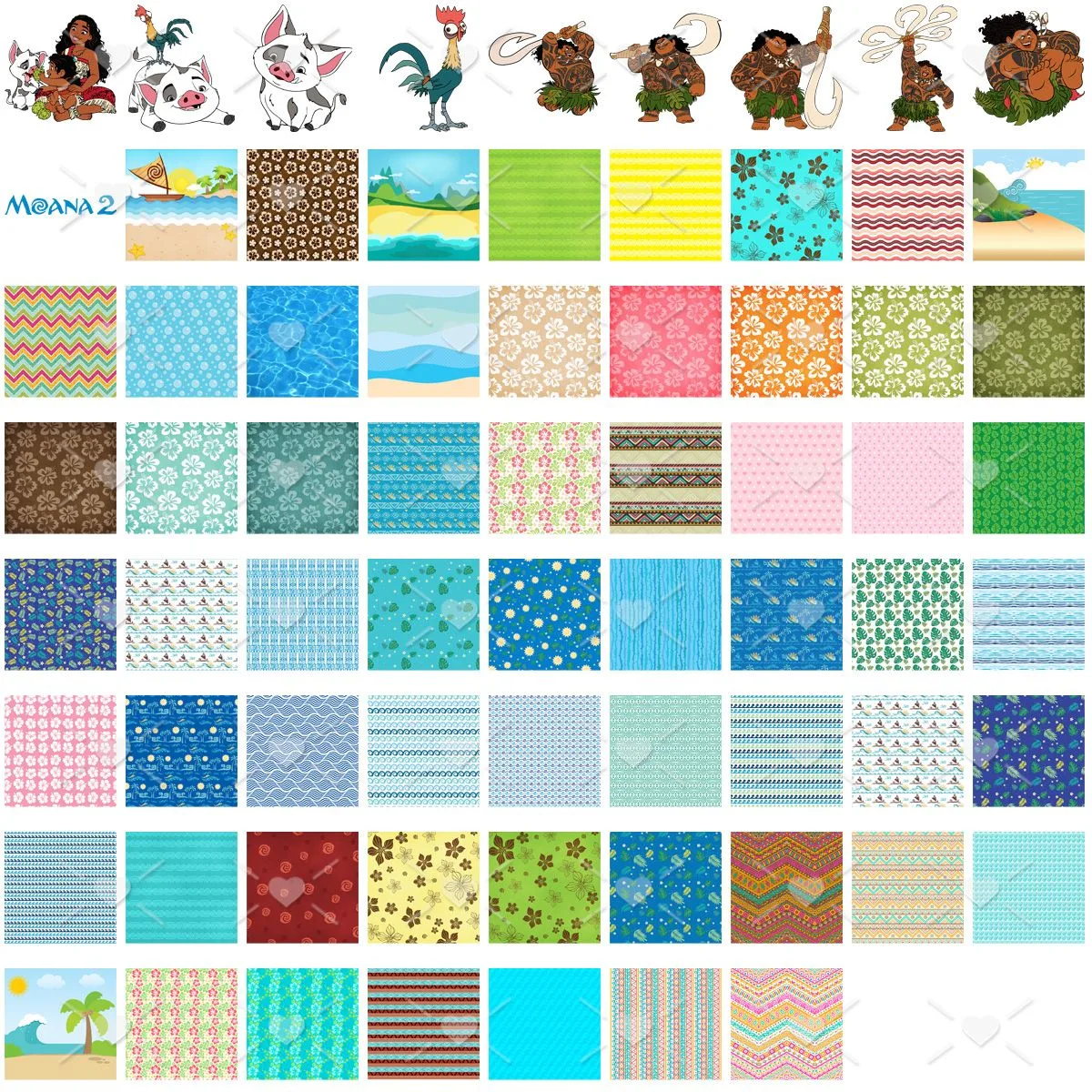 Moana 2 Imagens Png Kit Digital + Alfabeto + Papéis 3 Moana 2 Imagens Png Kit Digital Alfabeto Papeis