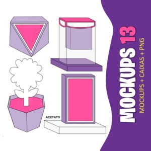 Mockups Caixas Papelaria Festas 11 - Arquivo Digital