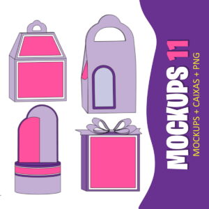 Mockups Caixas Papelaria Festas 13 - Arquivo Digital 35 Mockups Caixas Papelaria Festas 13 - Arquivo Digital