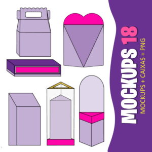 Mockups Caixas Papelaria Festas 6 - Arquivo Digital 19 Mockups Caixas Papelaria Festas 6 - Arquivo Digital