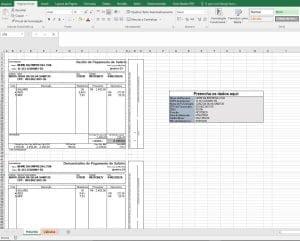 Modelo Holerite Contracheque Tabelas Atualizadas Inss Irrf