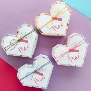 molde caixa coracao dia das maes 4 cores estampas p imprimir 5