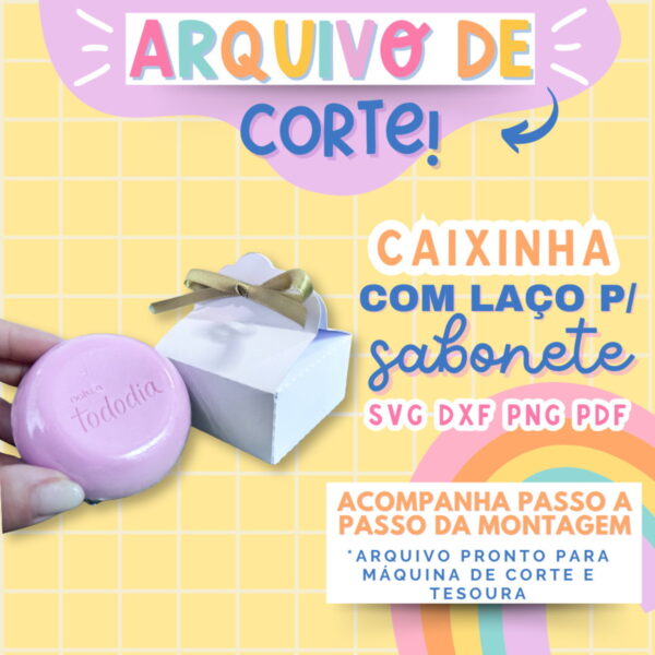 Molde Limpo Caixa Sabonete
