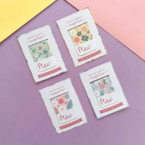 Molde Marca Página Magnético Dia das Mães 4 Modelos Imprimir