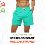 Molde Short Masculino - P Ao Xgg Estilo Mauricinho - Digital