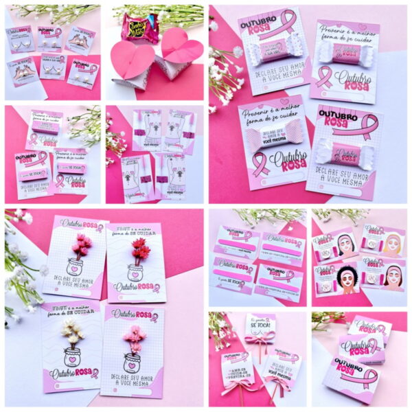 Outubro Rosa Lembrancinhas