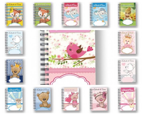 Pack 15 Cadernetas de Vacinas