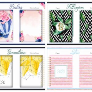 Pack 7 capas e contracapas