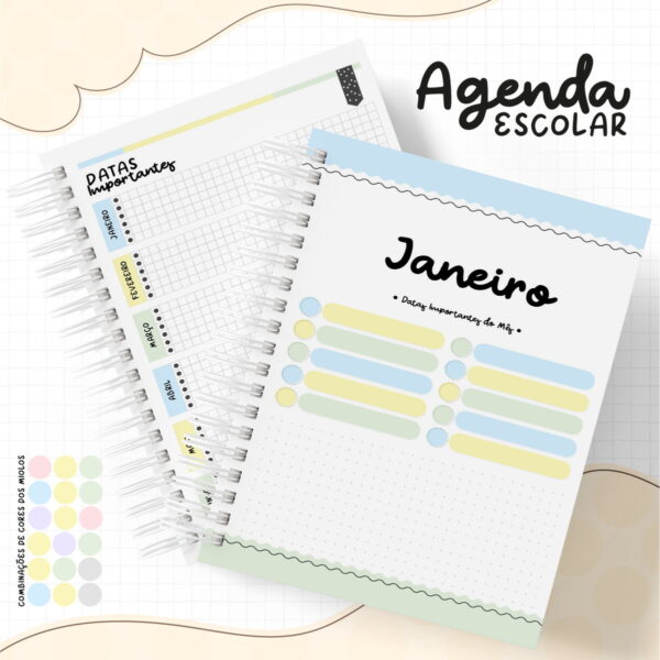 Pack Agenda Escolar 2022