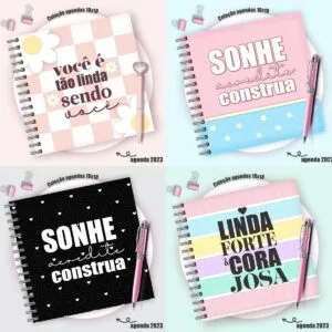 Pack Agendas 18x18 Frases 11 Pack Agendas 18x18 Frases