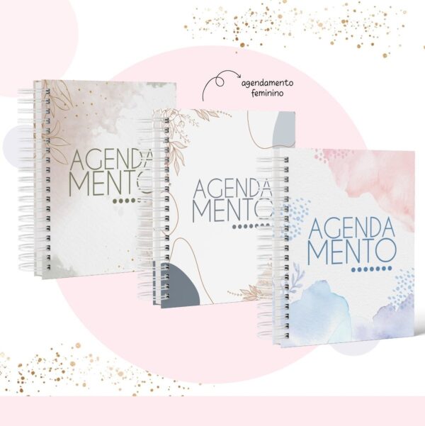 Pack Agendas Agendamentos Femininos