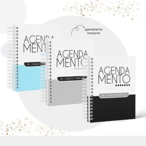 Pack Agendas Agendamentos Masculinos