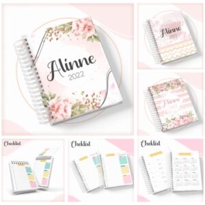 Pack Agendas Checklist Feminina