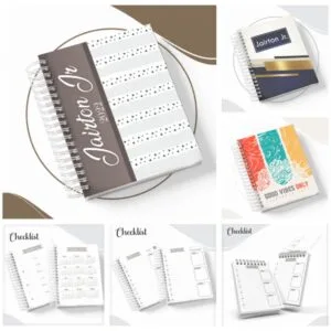 Pack Agendas Checklist Masculina