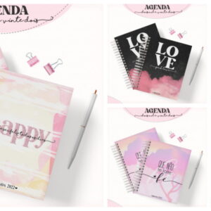 Pack Agendas Femininas - Arquivo Digital