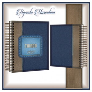 Pack Agendas Masculinas - Arquivo Digital 5 Pack Agendas Masculinas - Arquivo Digital