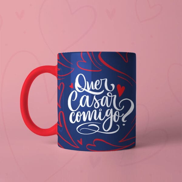 Pack Artes Caneca Dia dos Namorados 2022 Frases Românticas