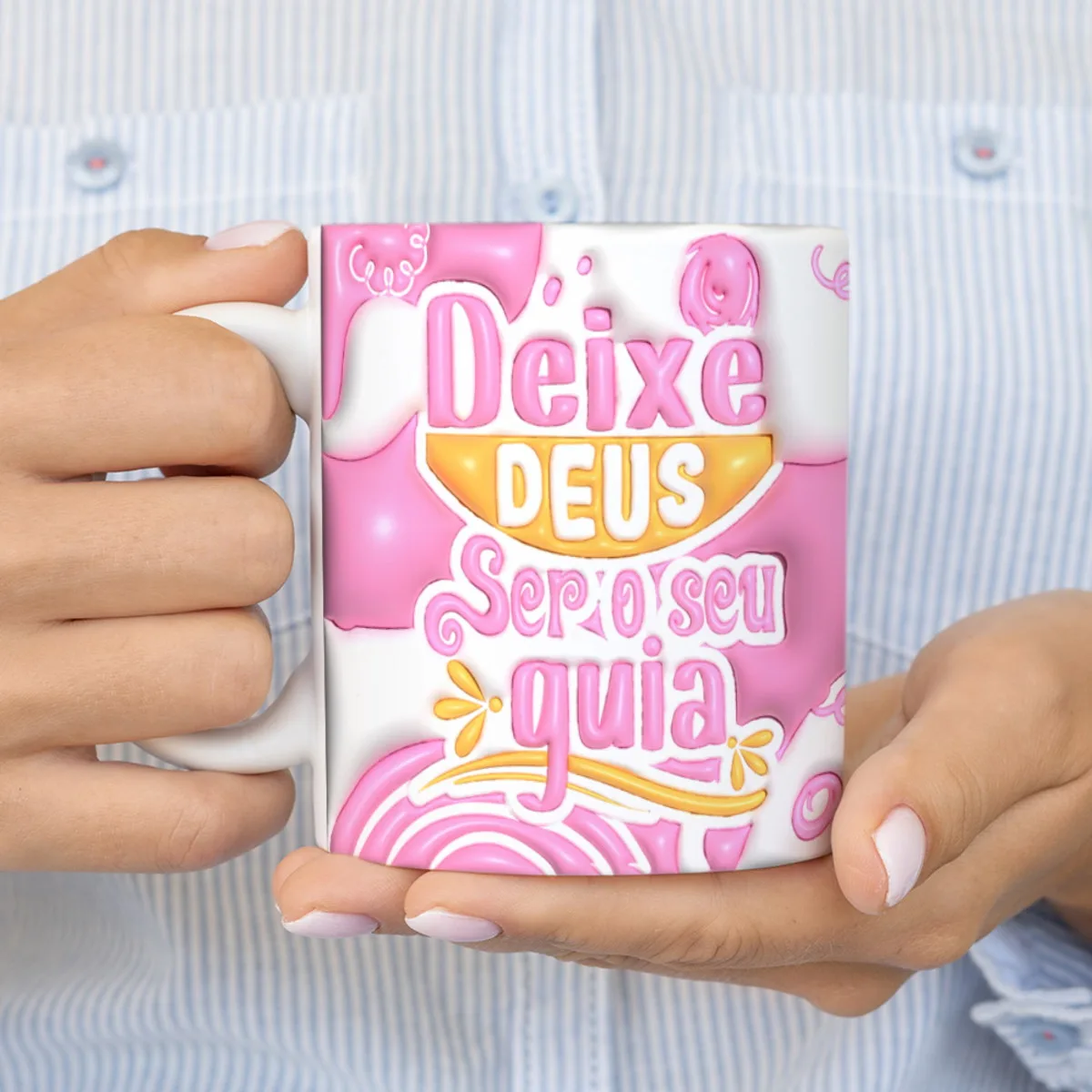 Pack Artes Canecas Frases Cristã 2