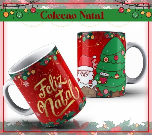 Pack Artes Canecas Natal