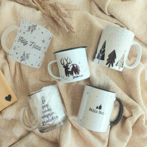 Pack Artes Canecas Natal Minimalista