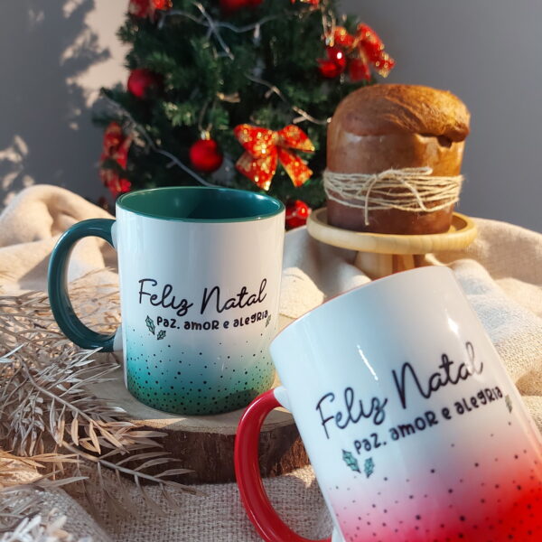 Pack Artes Canecas Natal Minimalista