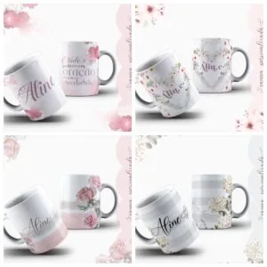 Pack Artes Canecas Oracao 2