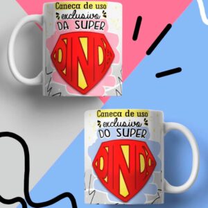 Pack Artes Canecas Supers - Png