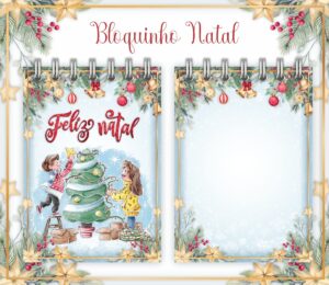 Pack Bloquinhos de Anotações Natal
