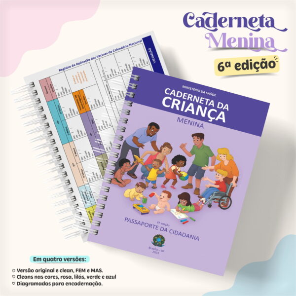 Pack Caderneta de Saúde 6 Edição