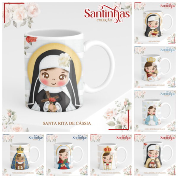 Pack Cadernos Santinhas