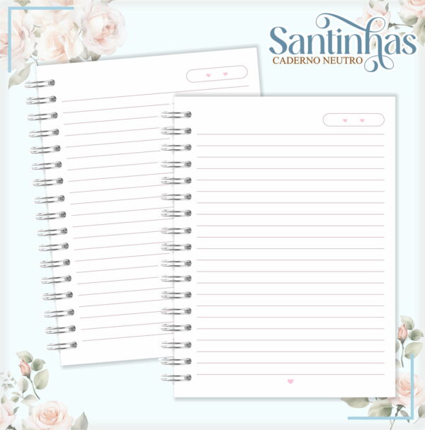 Pack Cadernos Santinhas