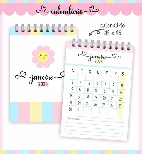 Pack Calendários 2023