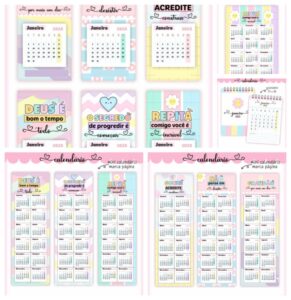 Pack Calendários 2023