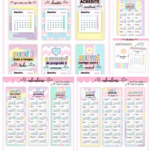 Pack Calendários 2023