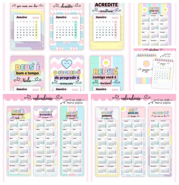 Pack Calendários 2023
