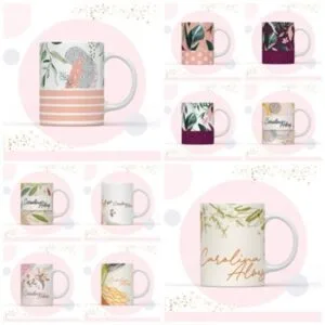 Pack Canecas Florais