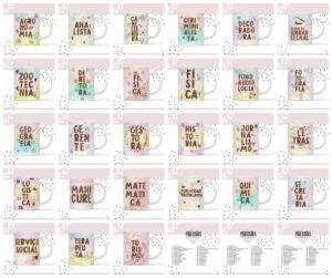 Pack Canecas Profissões