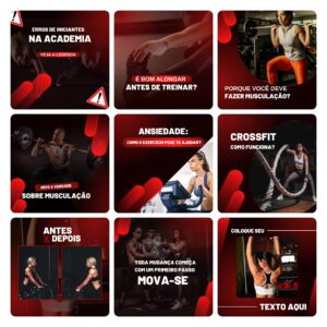 Pack Canva Academia Template Canva 30 Artes + Bônus