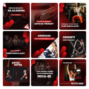 Pack Canva Academia Template Canva 30 Artes + Bônus